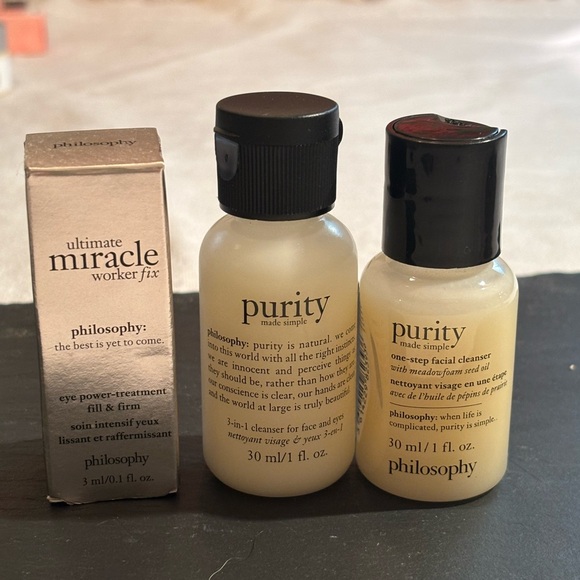 Philosophy Other - Philosophy Purity and Ultimate Miracle Worker Set - SAMPLES